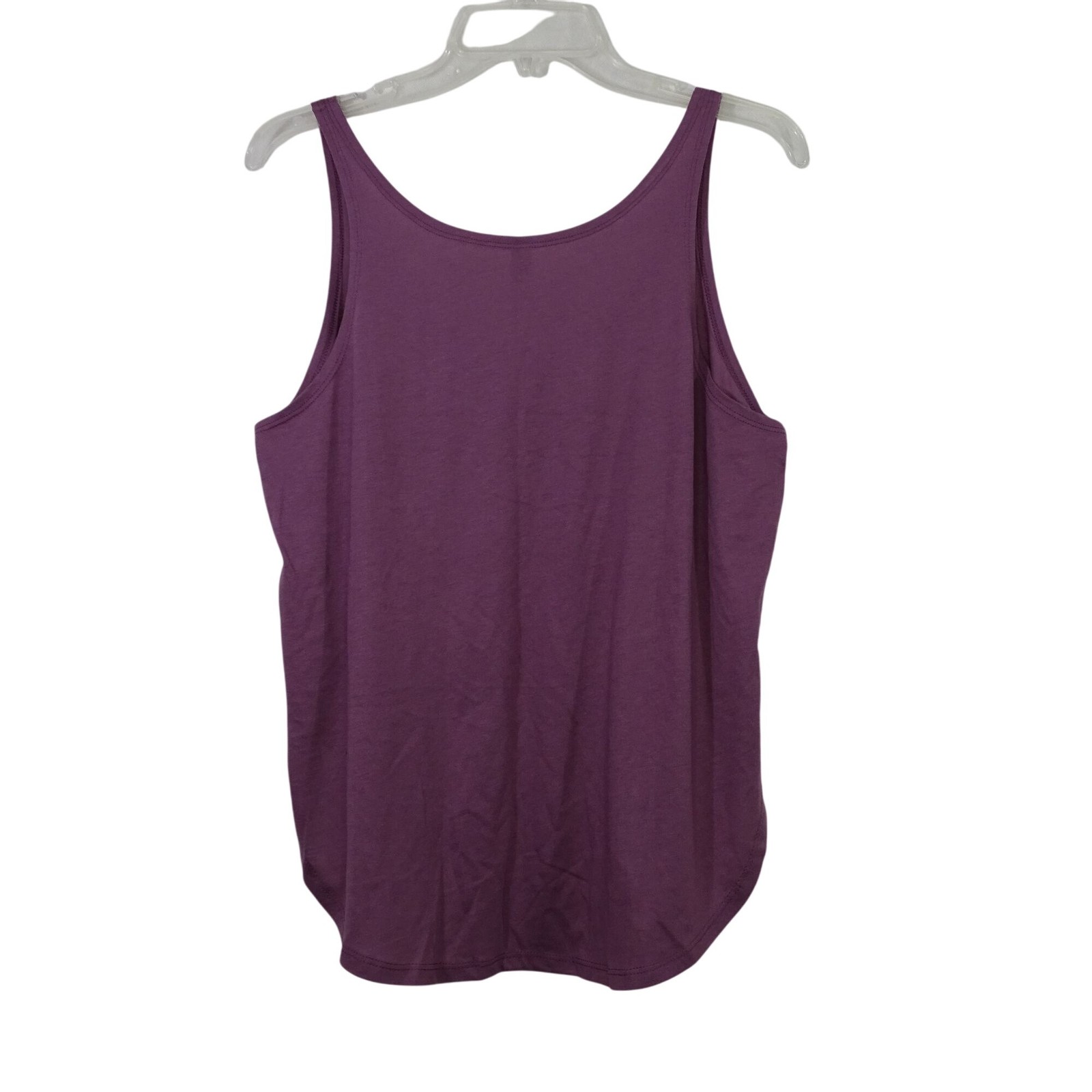 Next Level Apparel Sleeveless Tank Top Purple Women Size L Athleisure Workout