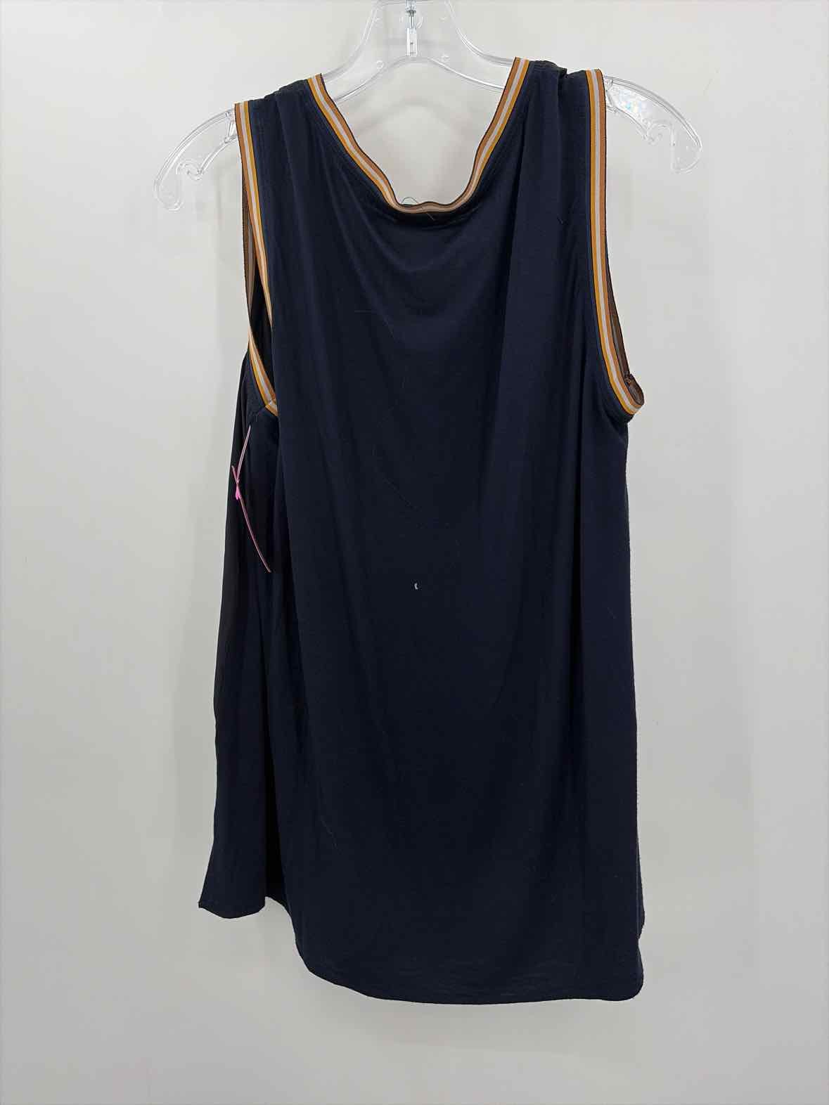 Pre-Owned Lola & Sophie Navy Size Medium Tank Top