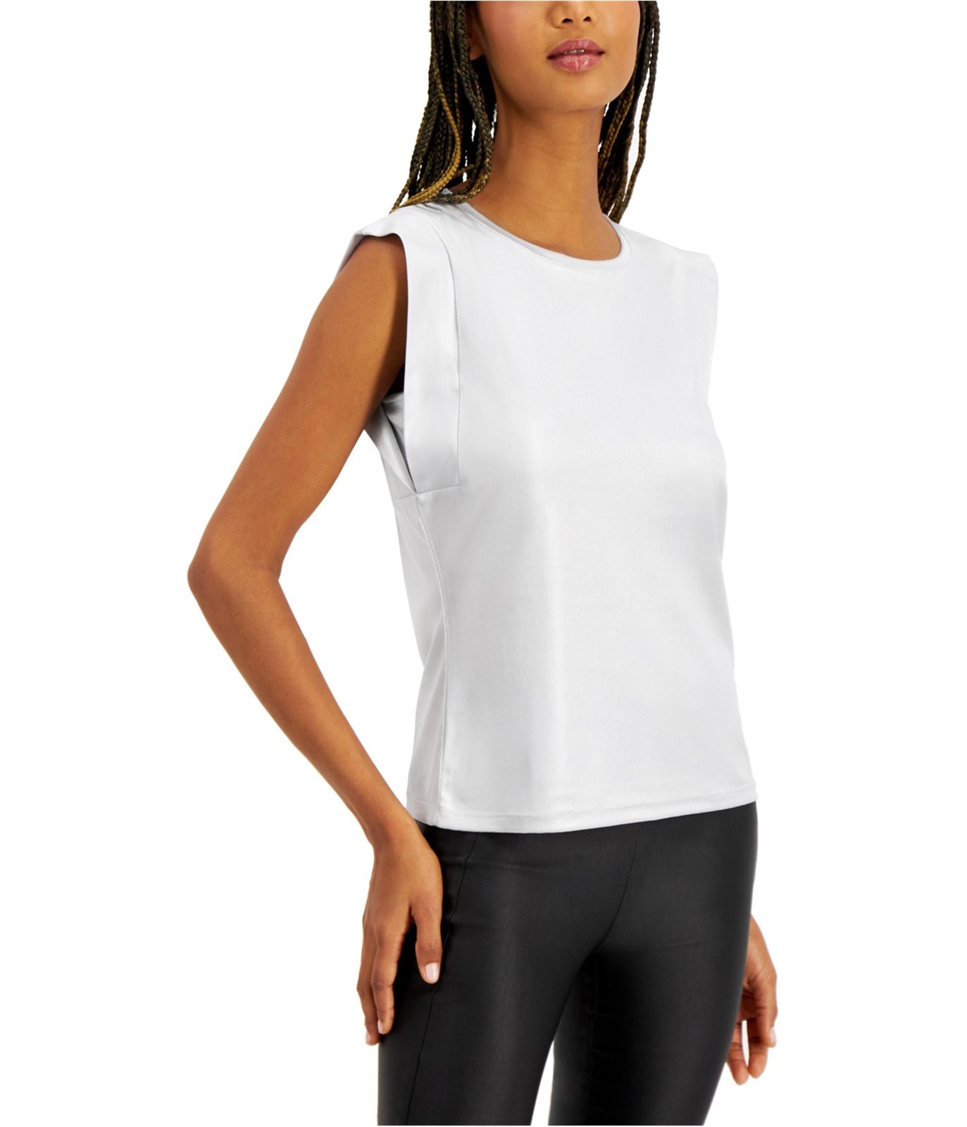 I.N.C Womens Shine Shell Blouse