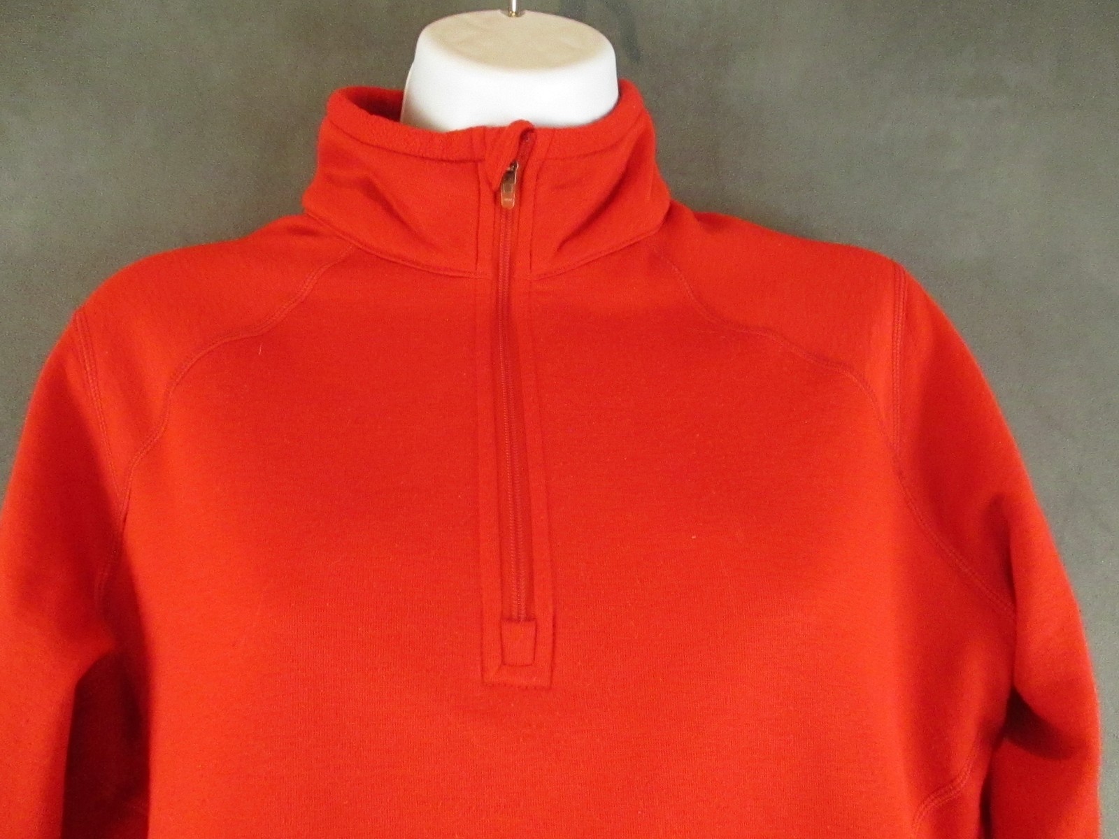 Outdoor Research Pullover Womens Medium Half Zip Fleece Thumbholes Hiking Warm