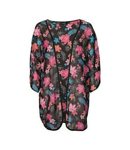 Janina chiffon tunic beach shirt blouse transparent size L 44/46, XL 48/50