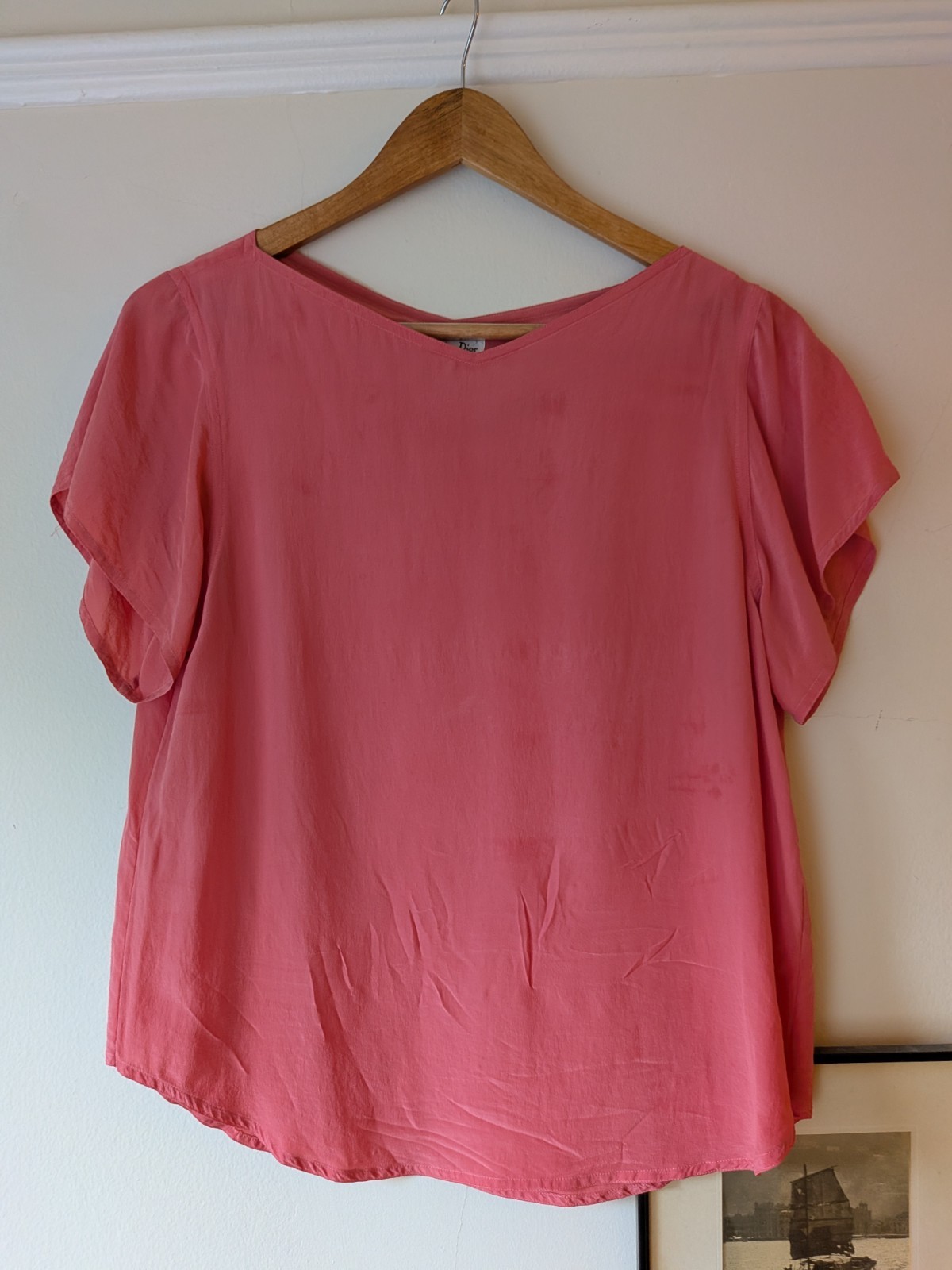 Christian Dior For I. Magnin Separates, Silk, Size 36/4