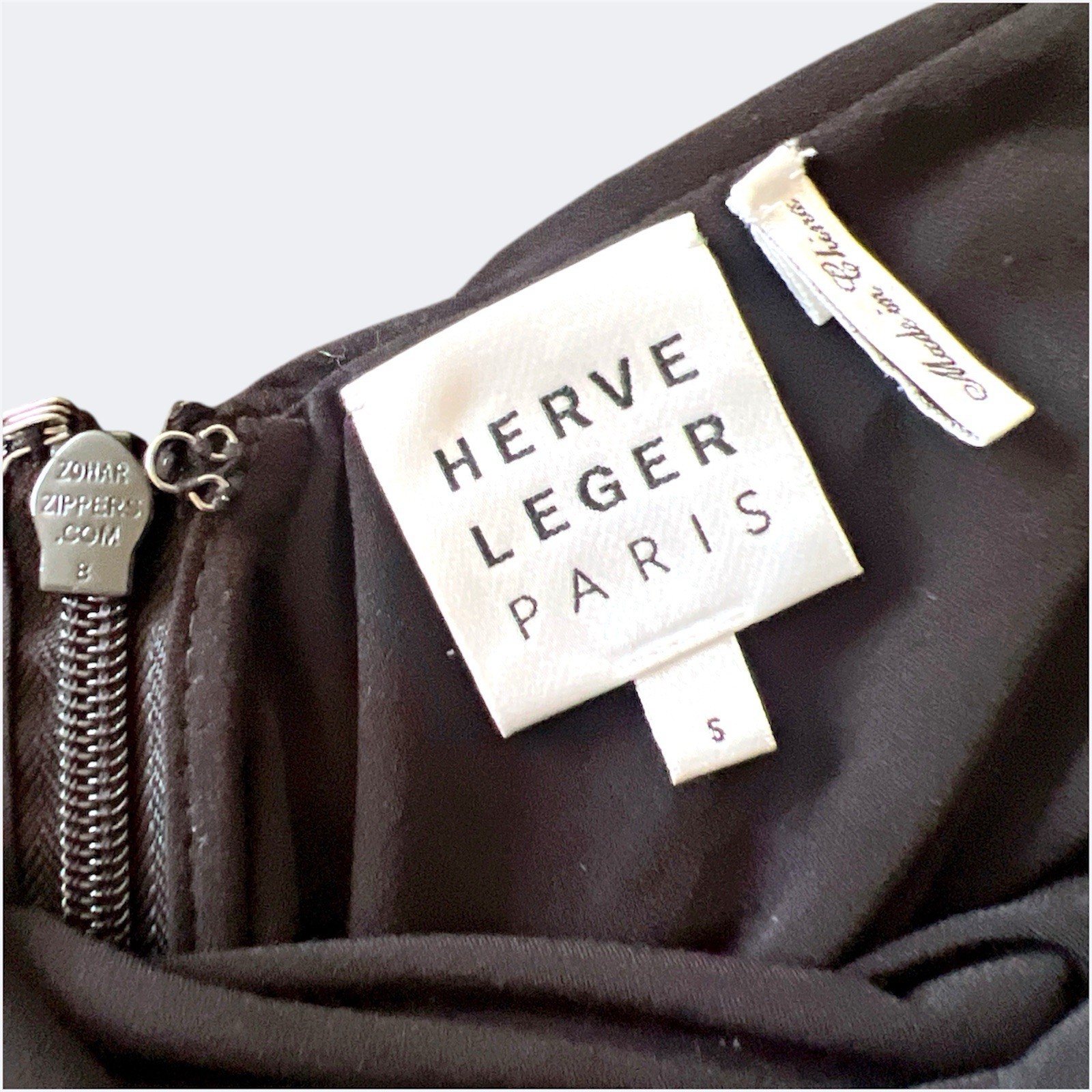 Herve Ledger Sofia One Shoulder Ring Draped Top Black S / US 4 / AU 8 Tank