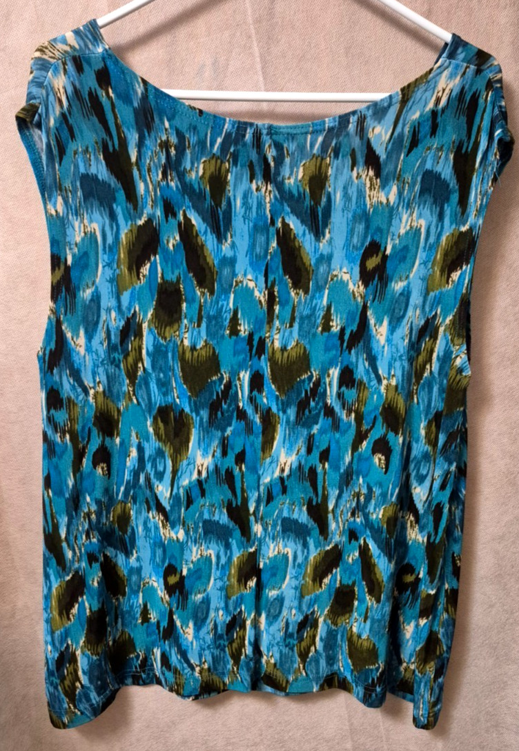 The Travel Collection Women’s Slinky Knit Sleeveless Tank Top – Size approx. 2X