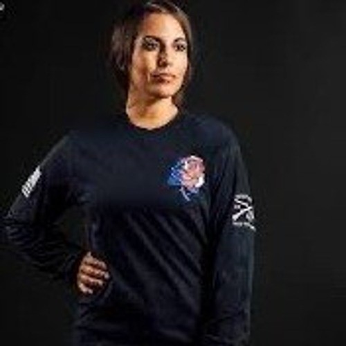 Grunt Style Patriotic Rose Long Sleeve Graphic Tee Black Sz S One Flag 1776