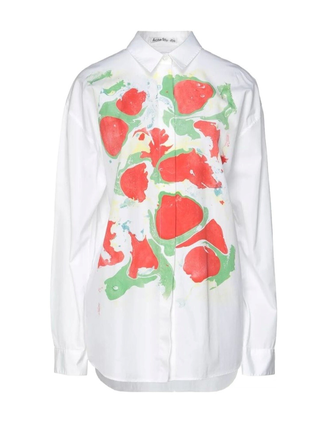 ACNE STUDIOS button-up shirt abstract print.