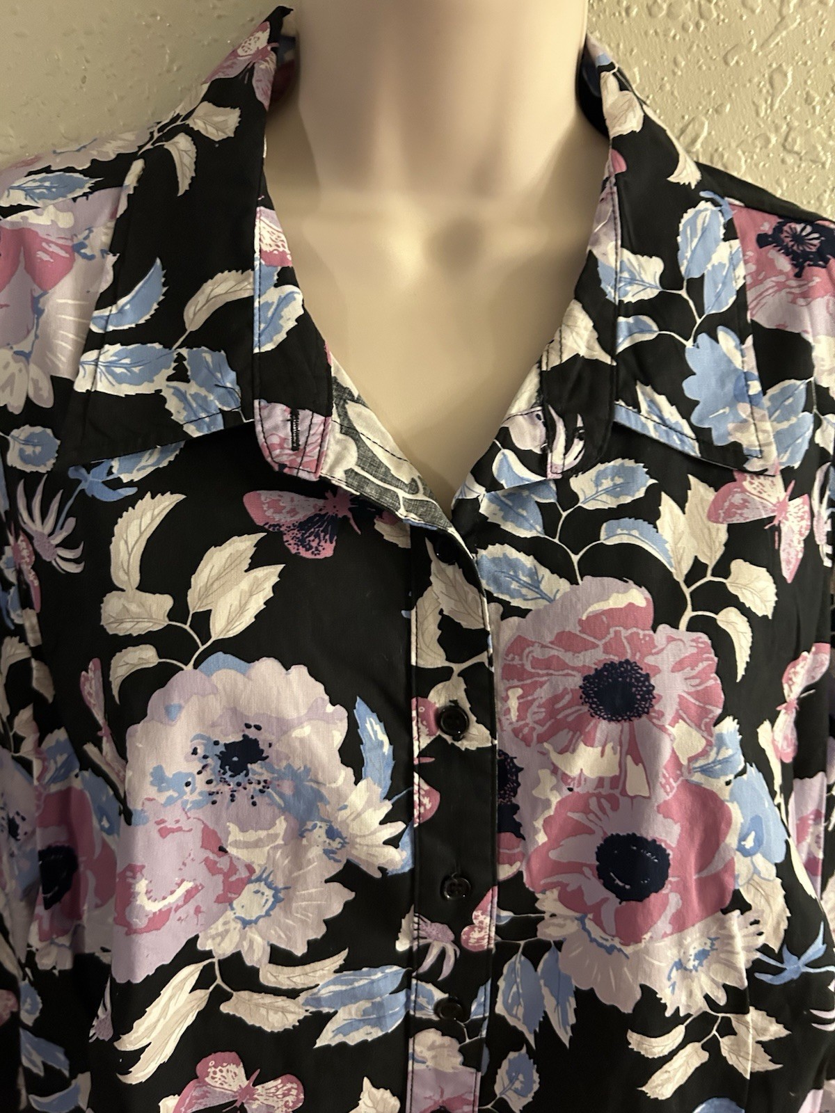 New 20W Chadwick’s Of Boston floral top #318*8