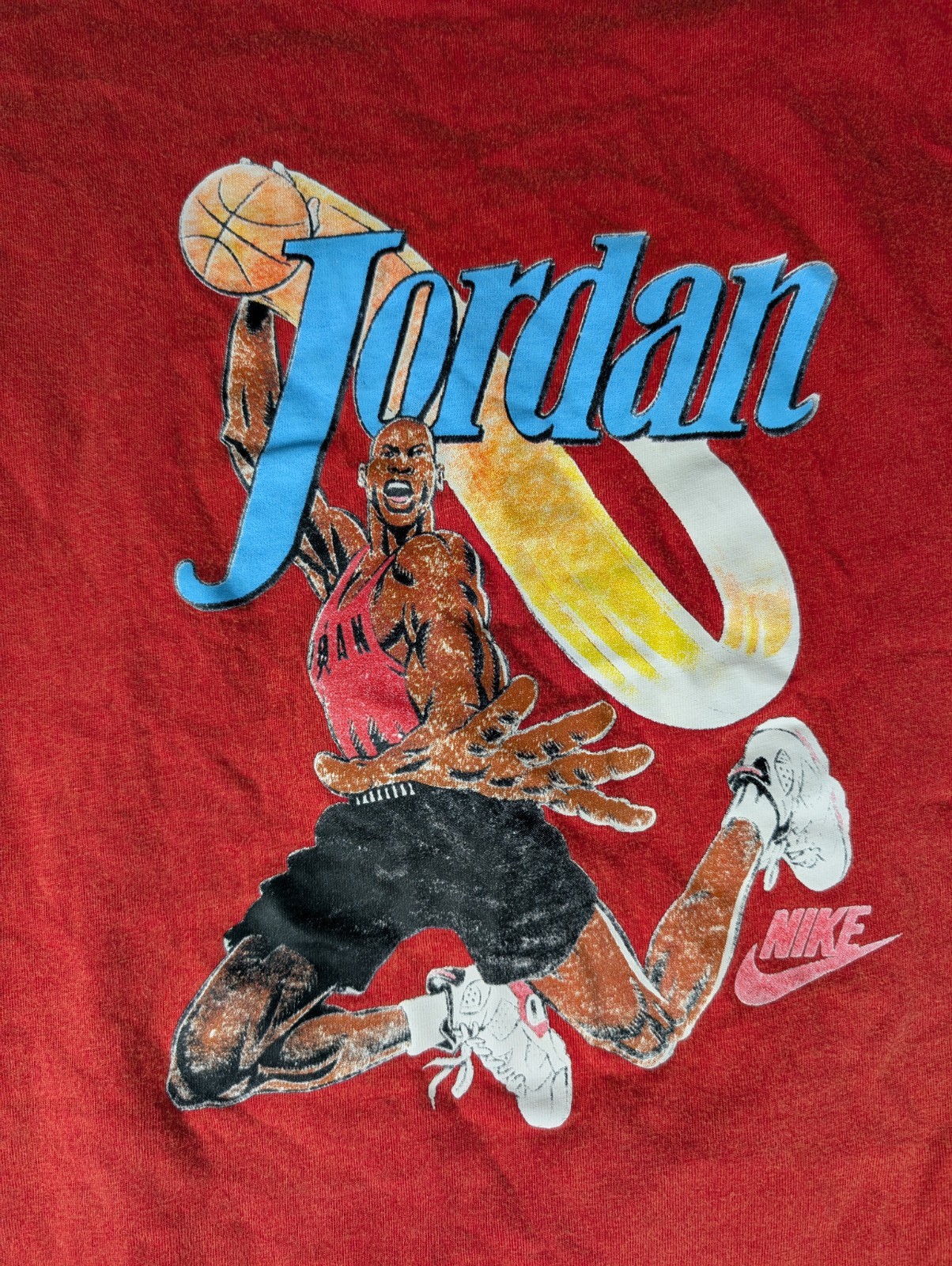 Nike Air Jordan Graphic T-Shirt, Womens XS Red – Michael Short Sleeve Tee NWOT