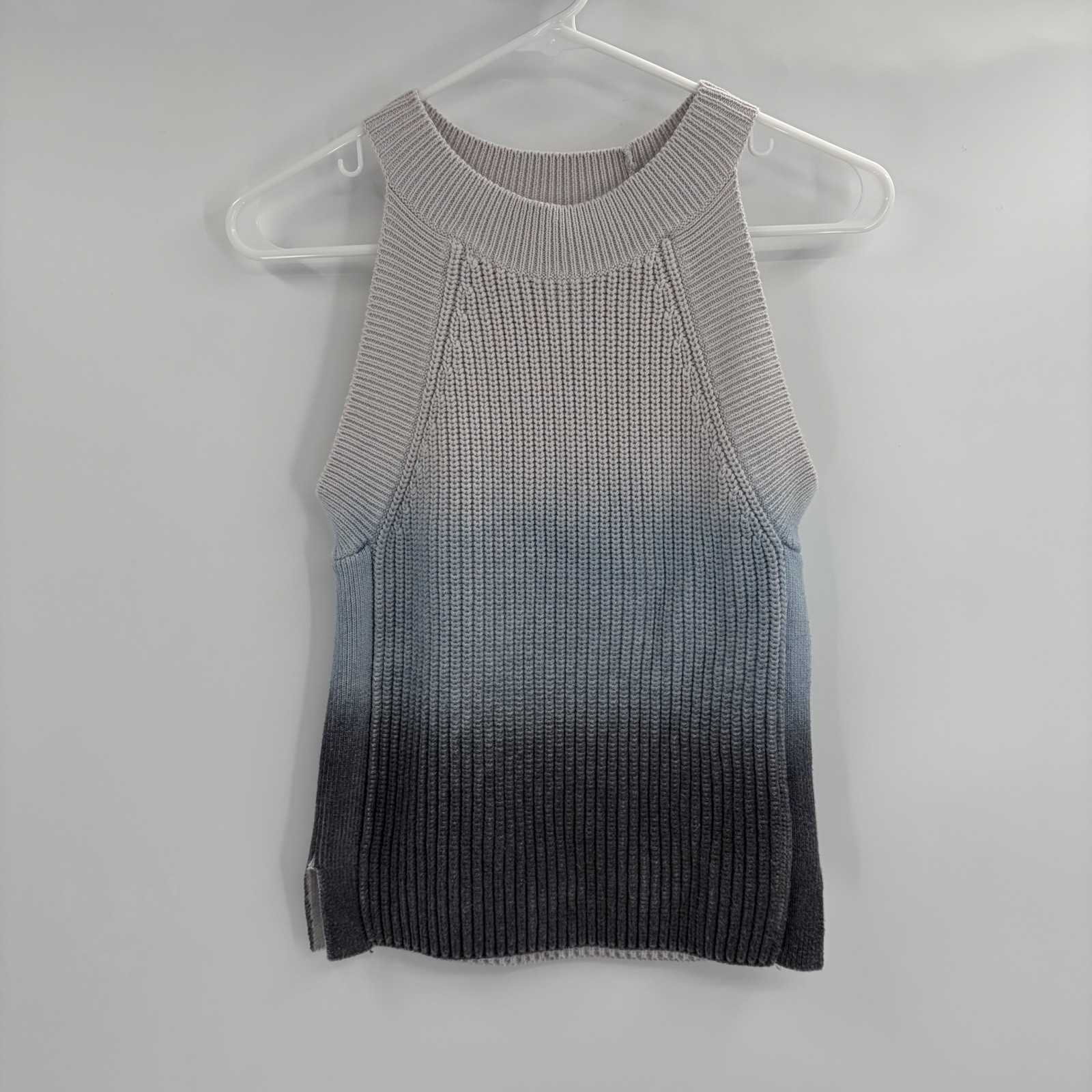 525 America Revolve Ombre Crochet Summer Boho Festival Knit Tank Top Size Xs