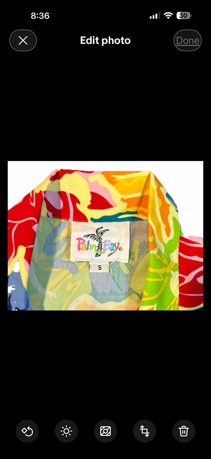 Unisex Bold. Bright. Unforgettable. Tropical, Beach, Vacation Shirt Size Small