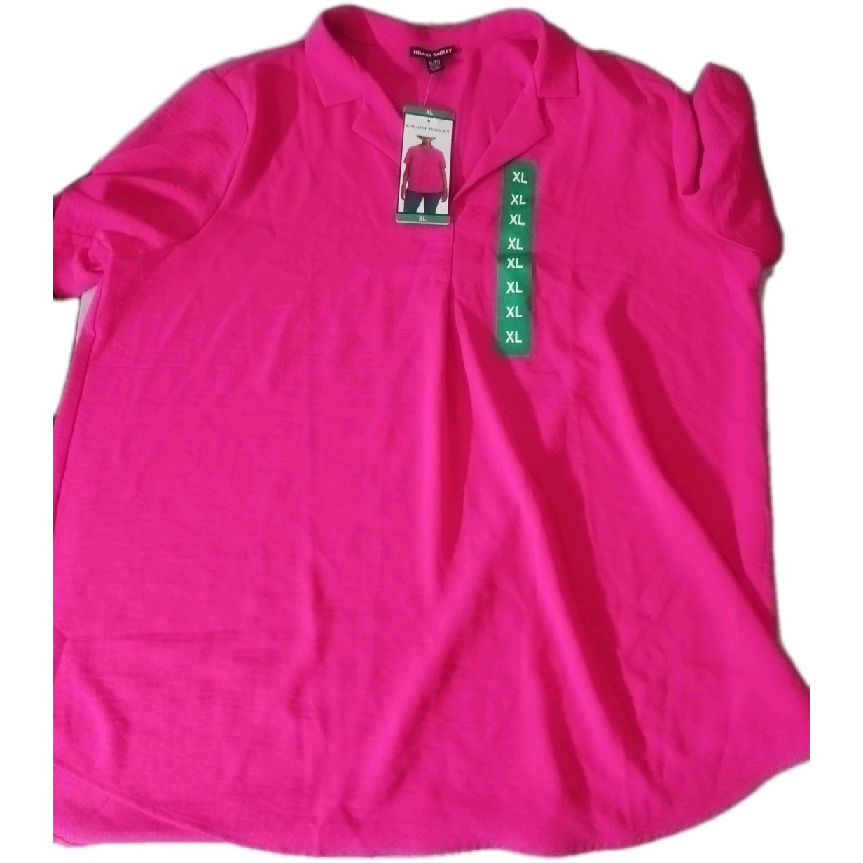 Hillary Radley Women’stop .size Xl/EG 100%polyster Rn#159550made In China