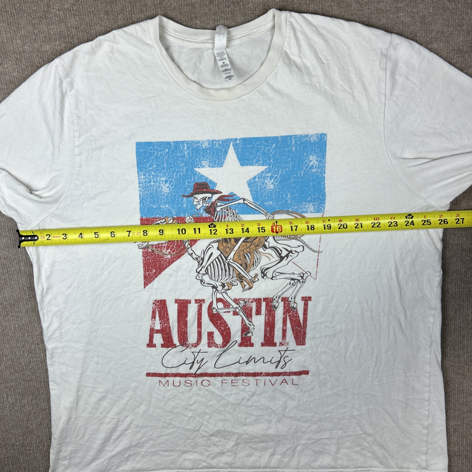 Austin City Limits Graphic Tee 2023 Size 3XL Band Music Festival Texas ACL