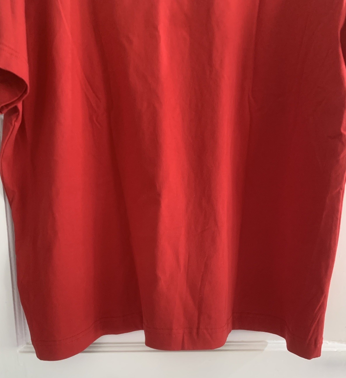 MAGDA BUTRYM X H&M – RED ROSE MOTIF LOGO T-SHIRT – Size Large