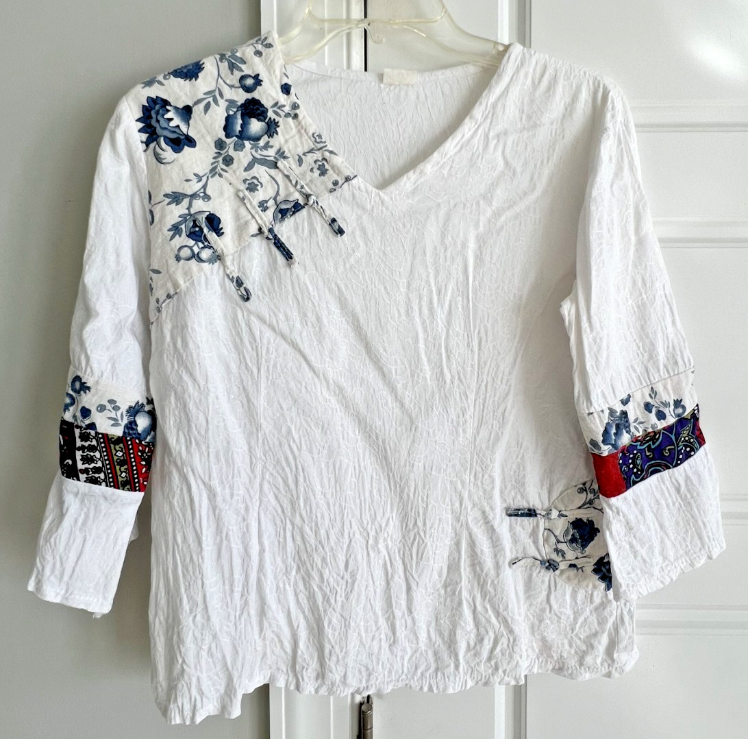 Asian Style Top- Unbranded