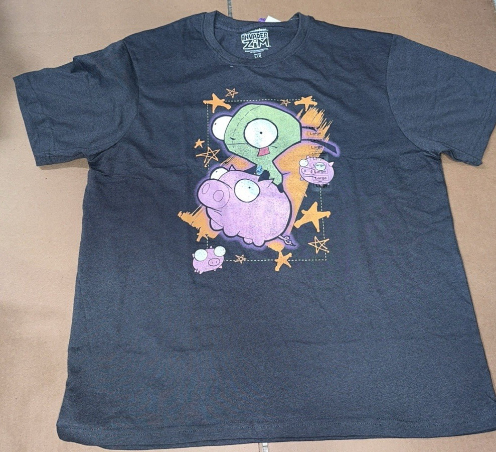 Invader Zim Gir WOMENS SHIRT SIZE LARGE NEW