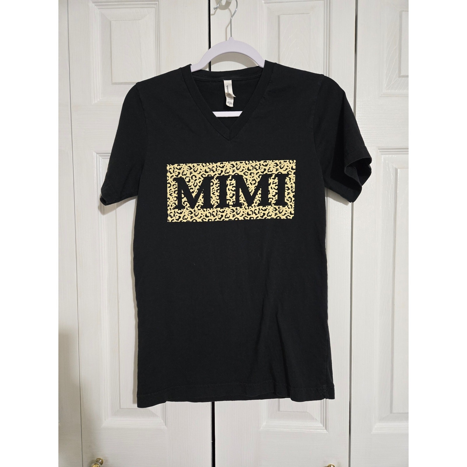 Bella + canvas small womens “mimi” black tshirt