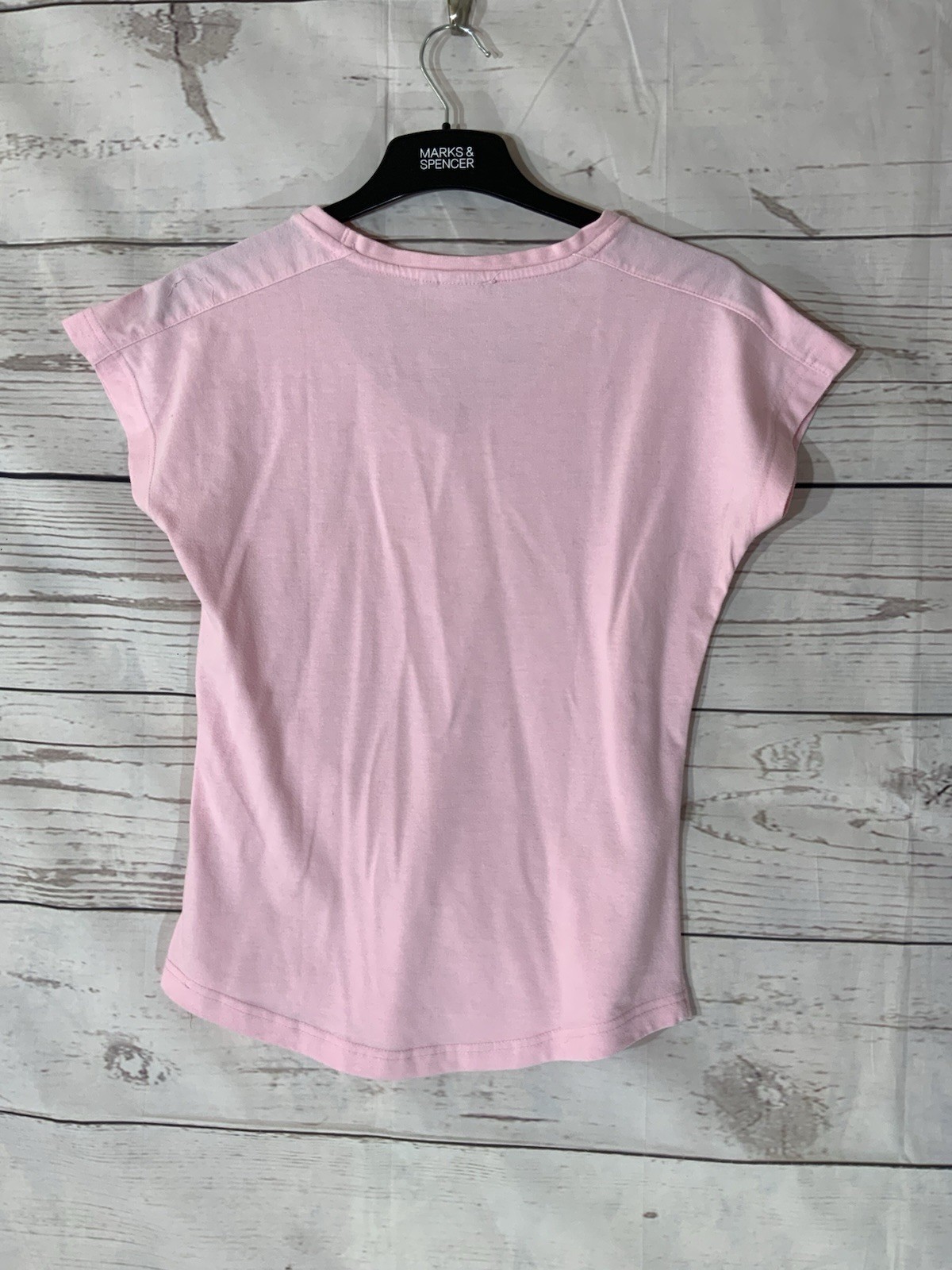 LA Gear Women’s Short Sleeve T Shirt Size 12 Pink (A11)