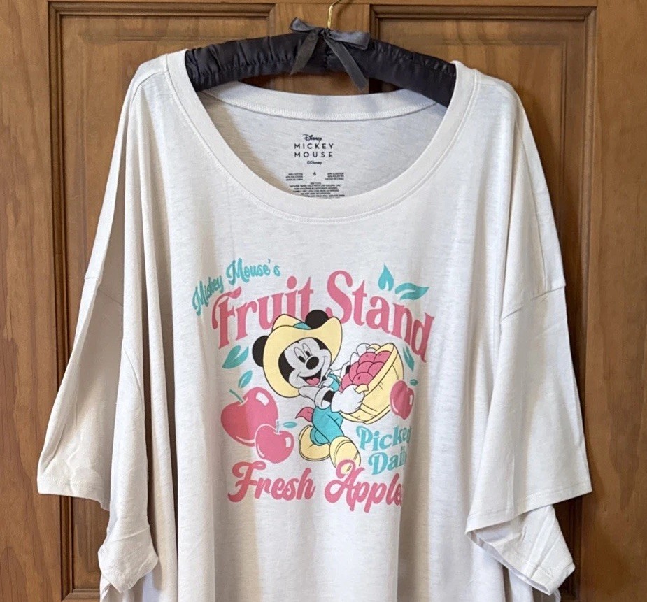 TORRID TEE SHIRT SHORT SLEEVE T SHIRT TOP DISNEY 6 6X 6XL 30 NEW