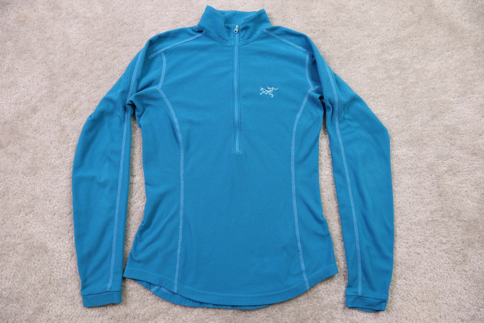 Arc’teryx Sweater Womens Medium Delta LT Polartec Fleece Half Zip Hiking
