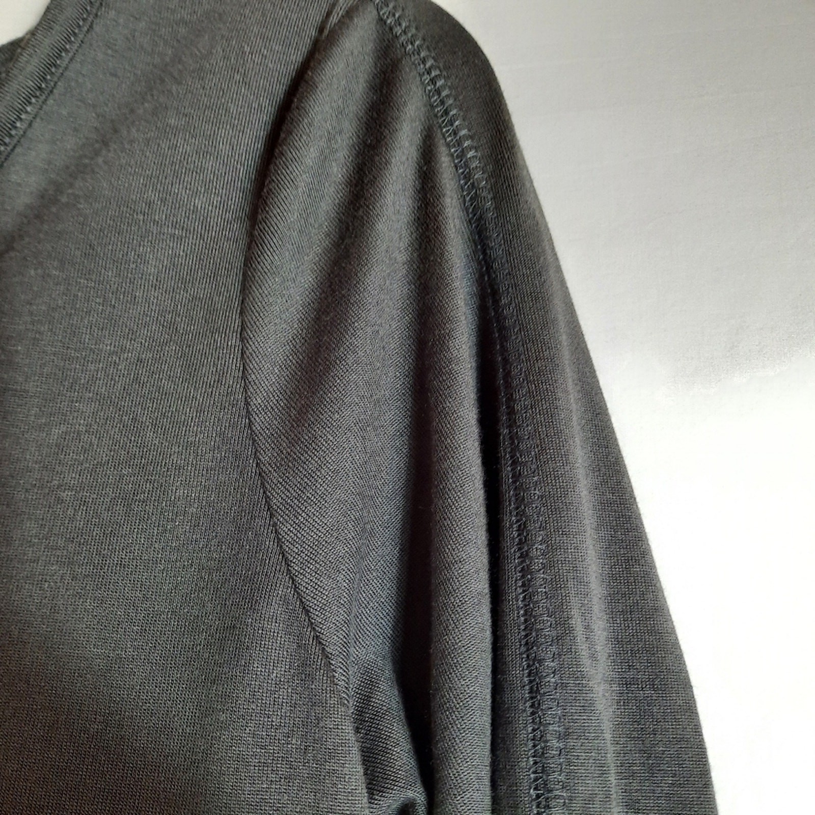Soho Jeans Top Womens Small Gray Pullover Blouse Casual Stretch Shirt Ladies