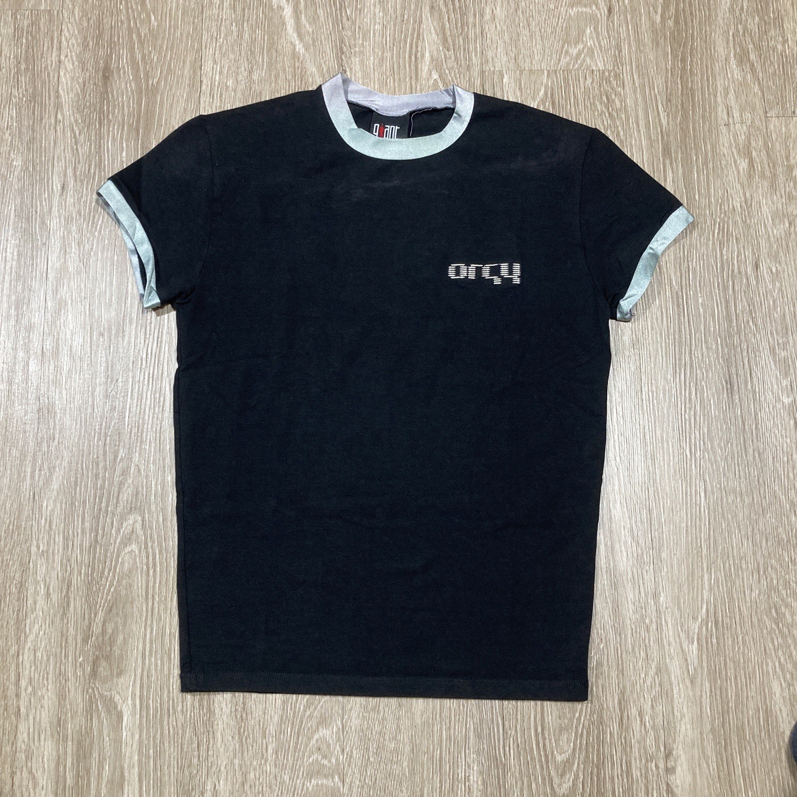 Orgy Shirt L Women 90s 00s Y2k Rock Band Concert Tour Album Ringer Tee