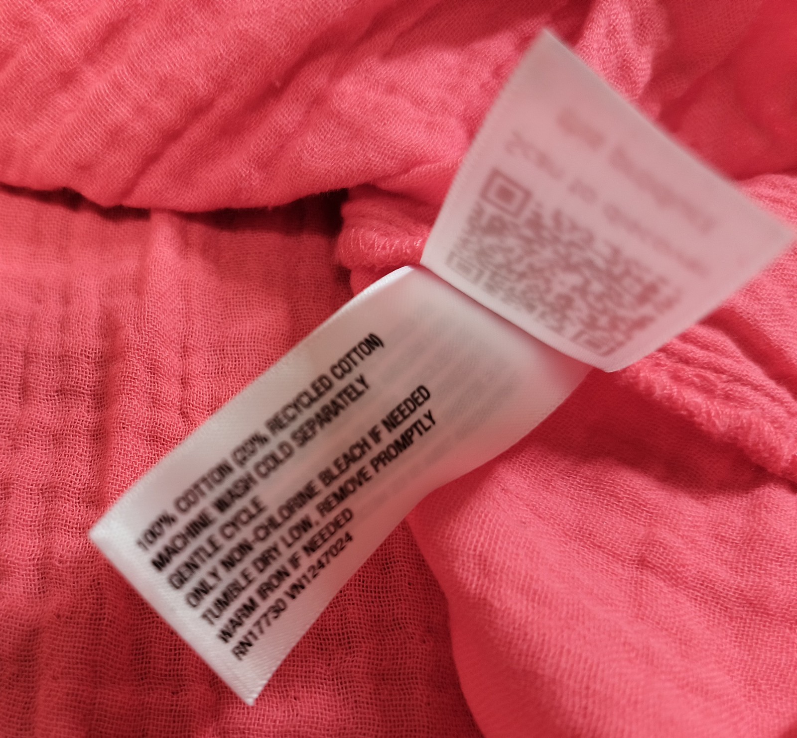 Universal Thread V Neck Wrap Blouse Pink Coral Hi Lo Style Women’s Size M NWT