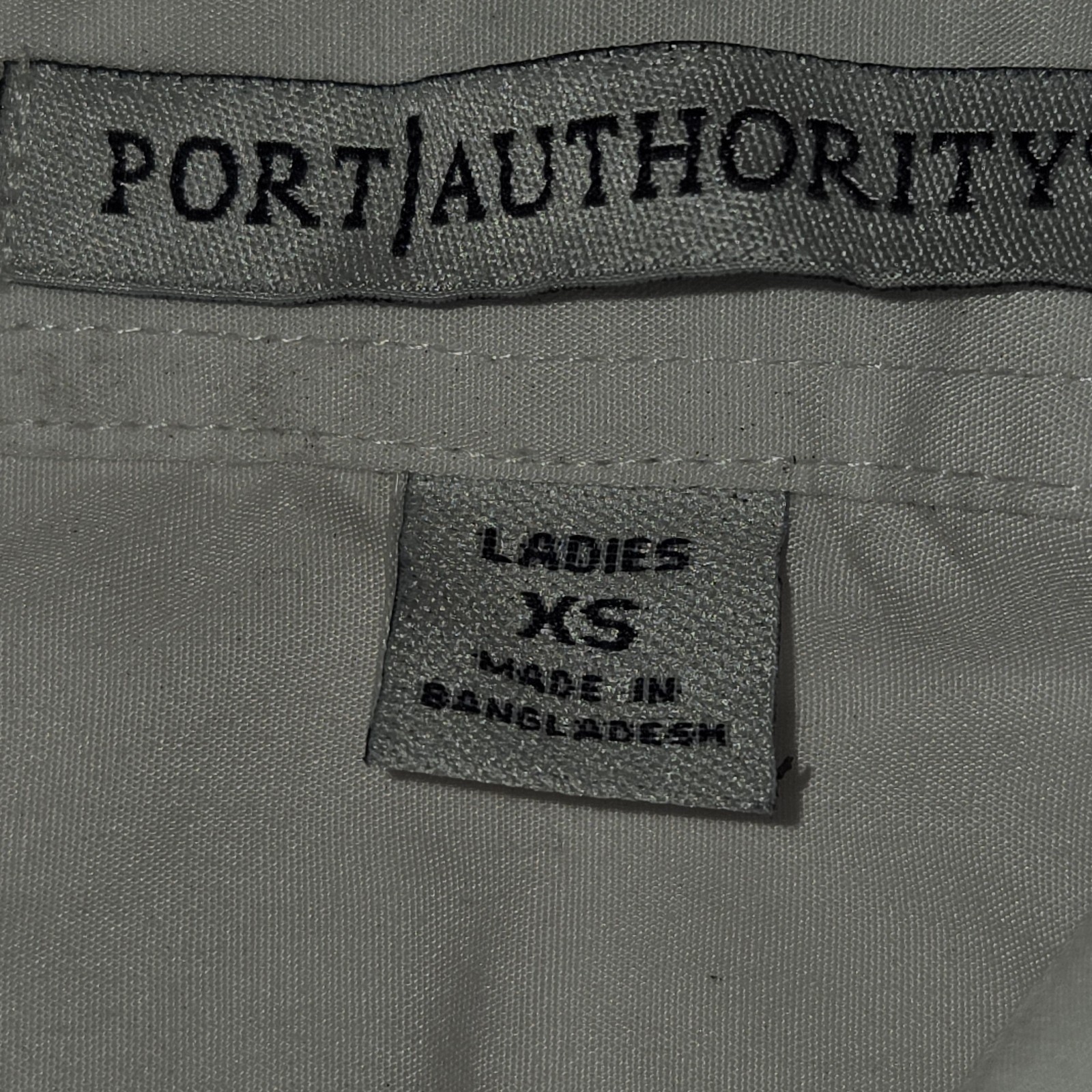 Port Authority Women’s Short Sleeve SuperPro Twill Shirt L633 in White- Size XS