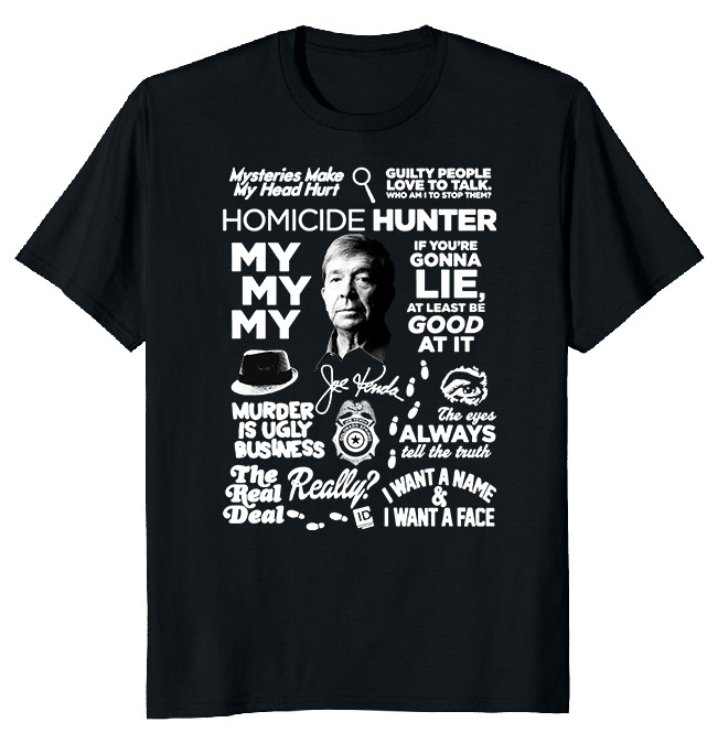 NEW LIMITED Joe Kenda Police Novelty Heavy Cotton Tee S-4XL
