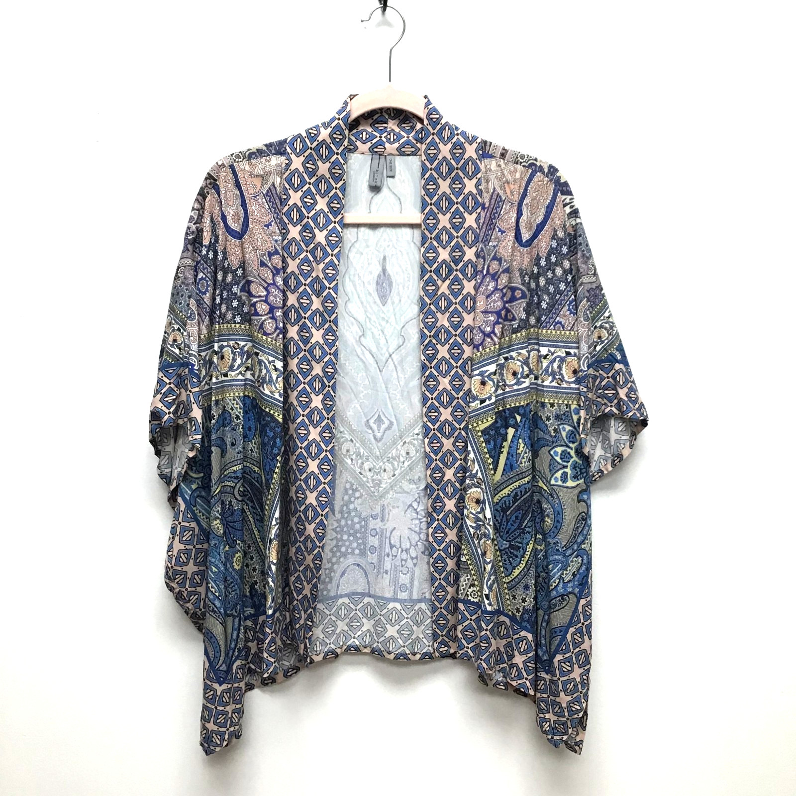 Anthropologie Bl^nk London Paisley Boho Festival Lightweight Kimono One Size
