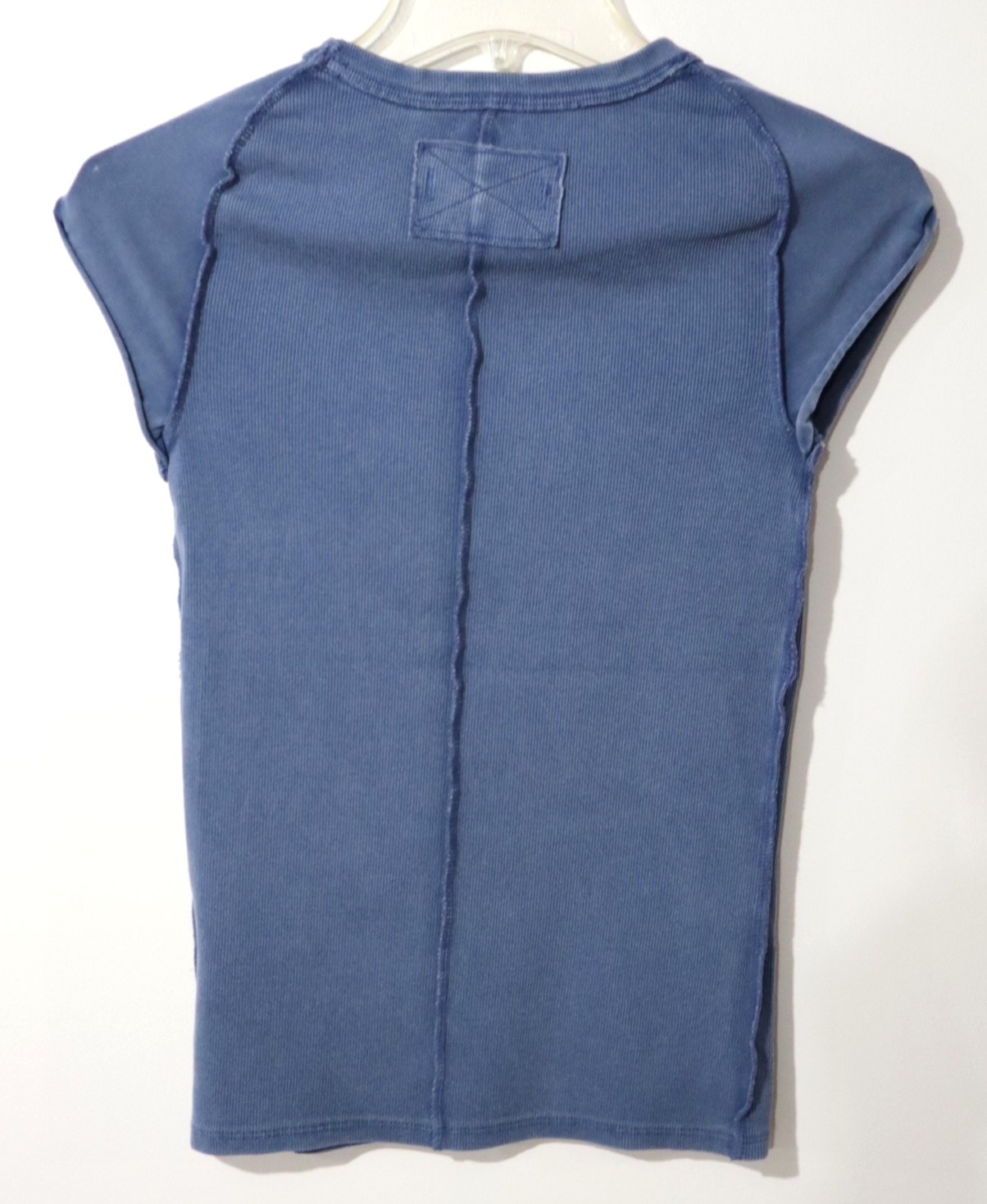 Free People We The Free Women’s Ever Had Ribbed Tee in Vintage Indigo size XL