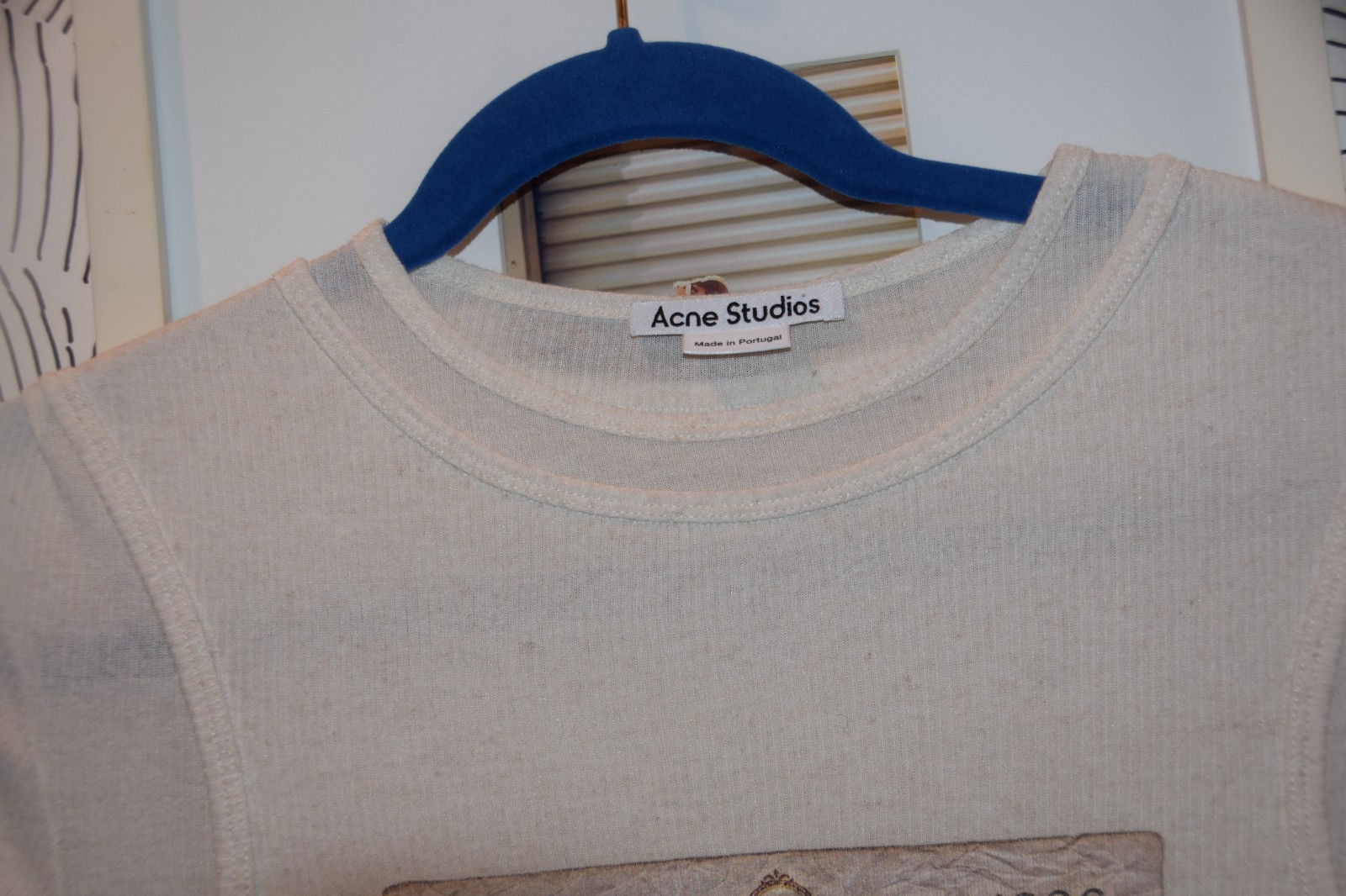 ACNE STUDIOS Double-Layered Long Sleeve T-Shirt size XS