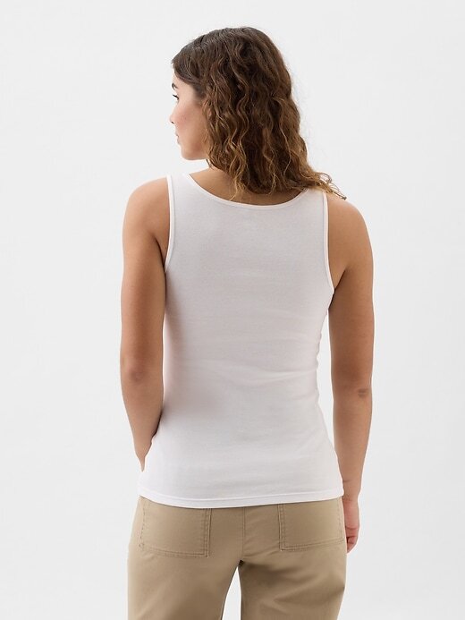 Gap Favorite Rib Tank Top BLACK or WHITE Great Layering NEW XXS-XL
