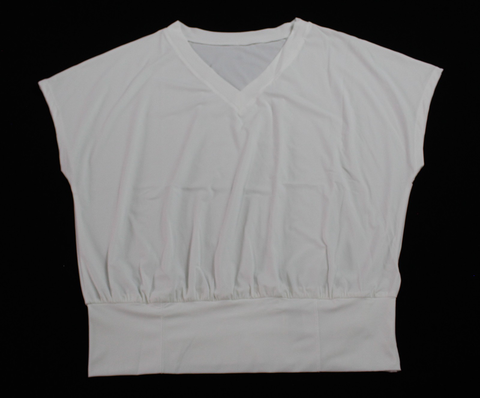 Halara Women’s Oversized Cool Touch Quick Dry Sports Top AC2 White Medium NWT