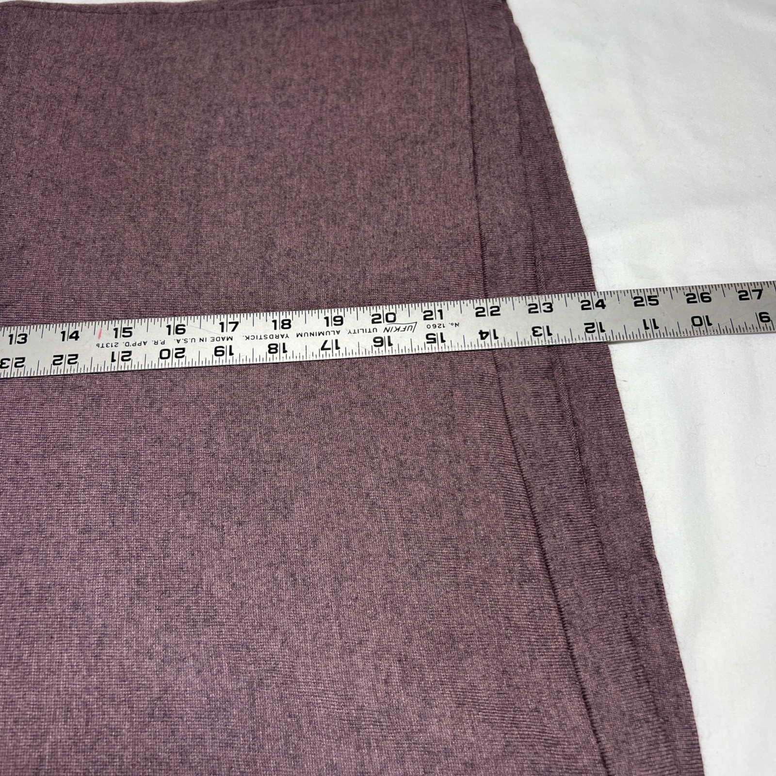 Lilla P Women’s Cowl Neck Mauve Cotton Modal Cashmere Long Sleeve Top Sz Small
