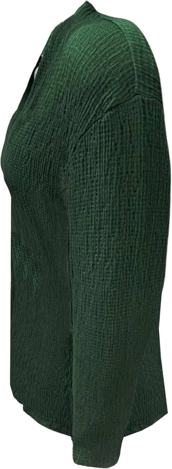 Kim & Cami Long Sleeve Sweater, Stretchable Rayon-Polyester Blend Breathable