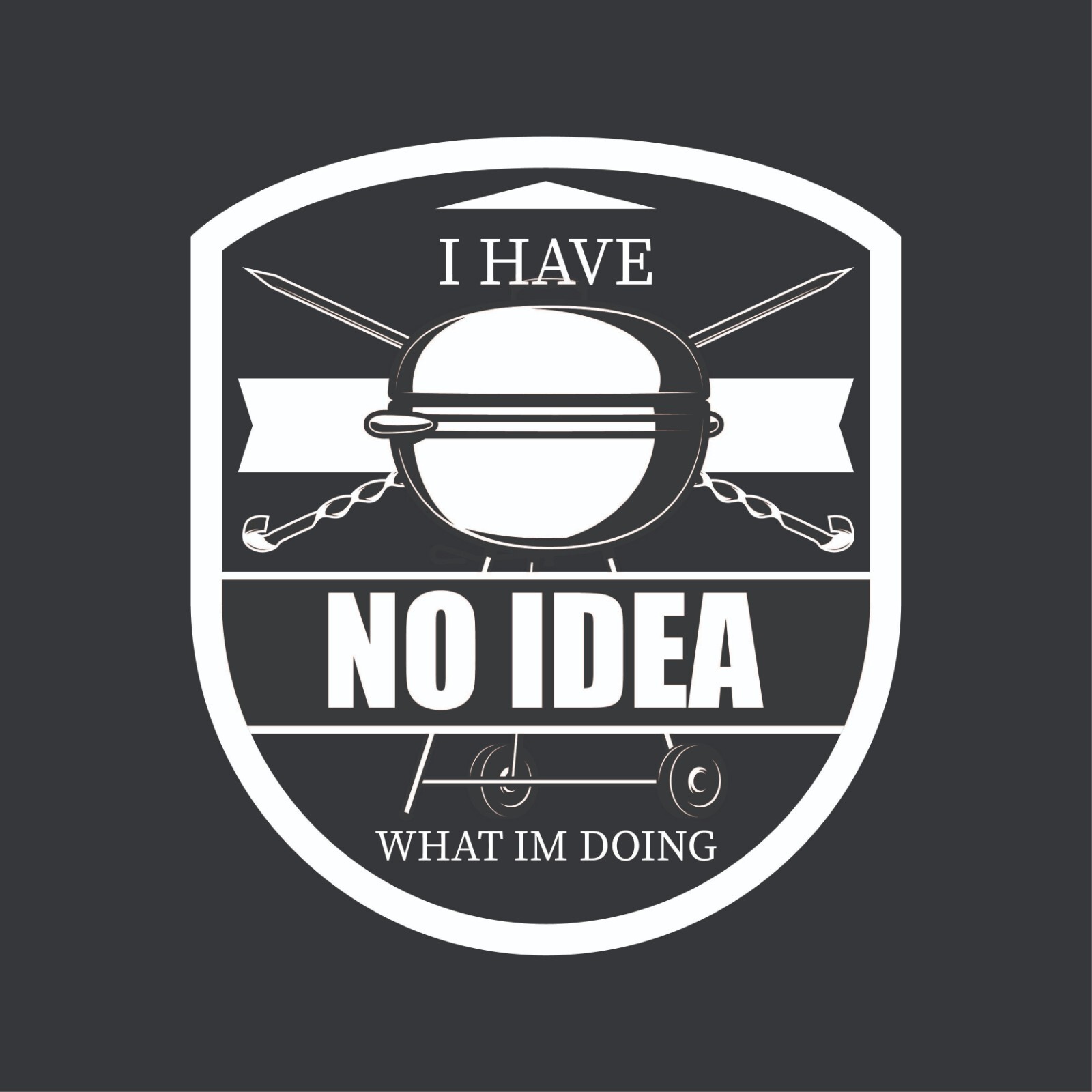 I Have No Idea Sarcastic Novelty Graphics Funny Womens T-Shirt
