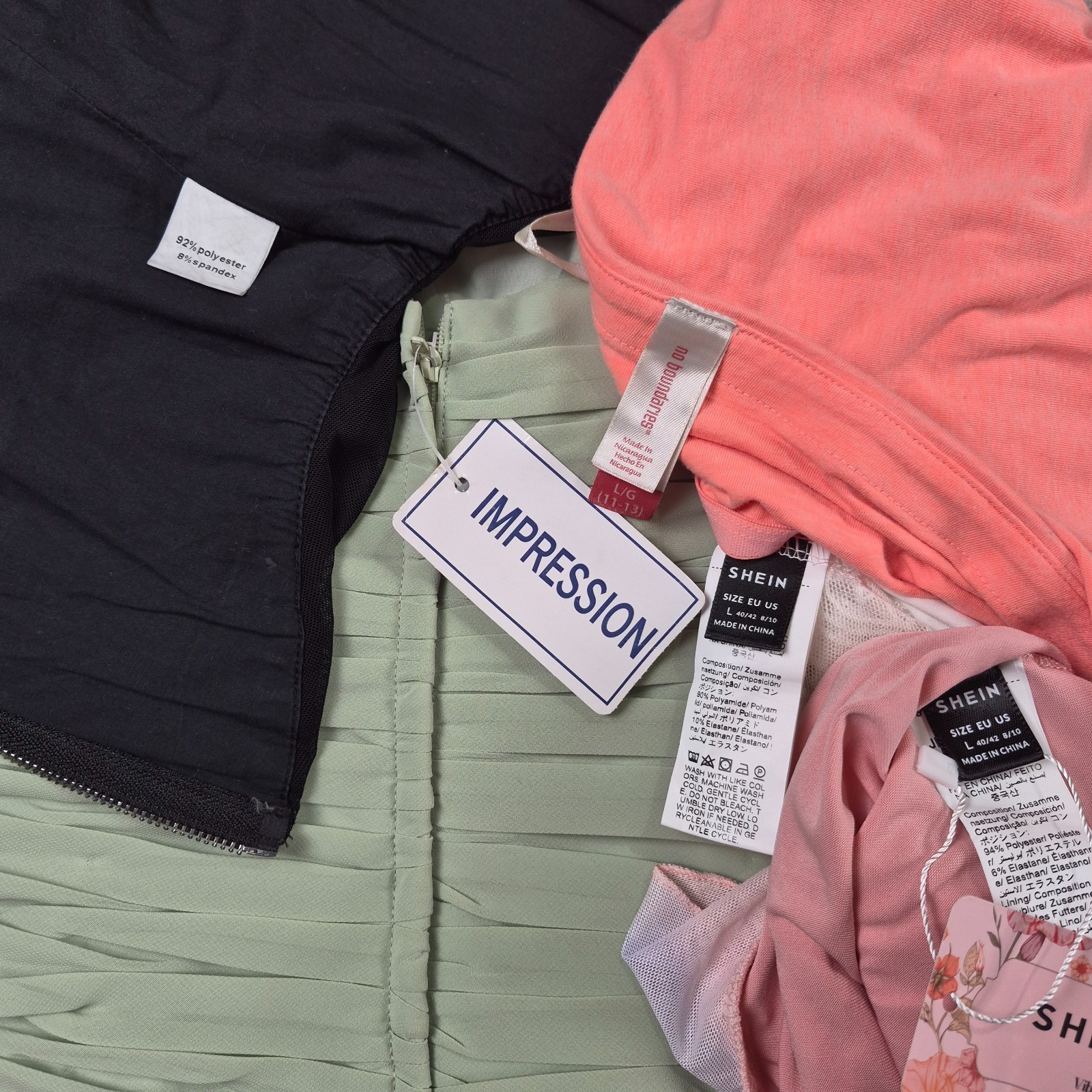 Womens Tops Size Large Sleevless Romantic Going Out Y2k Lot Bundle Mixed Brands
