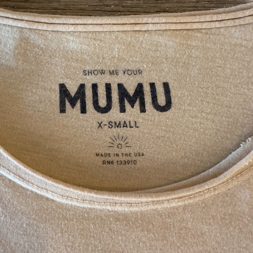 ✈️ Show Me Your Mumu-“On the Road” Airport Tee-Route 66-Festival Boho Top-Sze XS