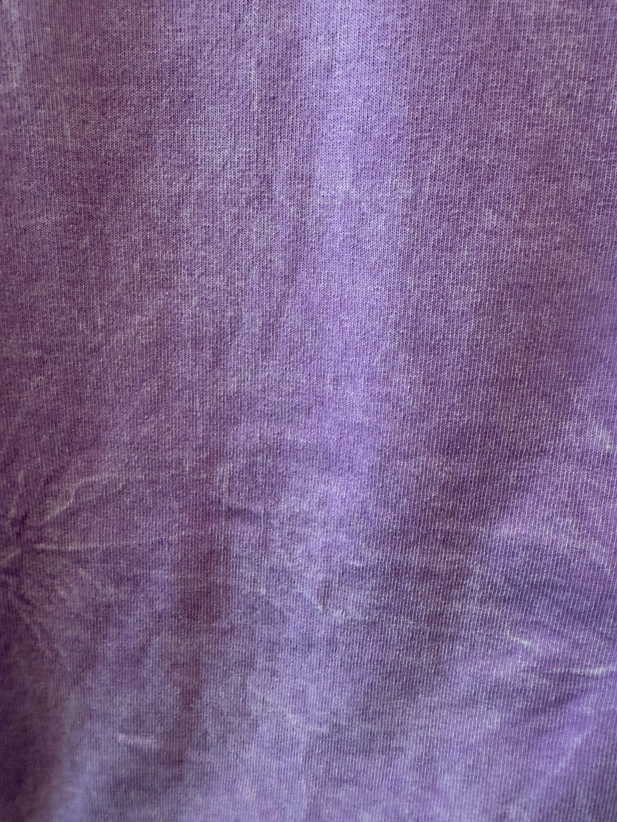 Zenana Lavender Mineral Wash Boxy Cropped Tee One Size O/S 100% Cotton NWOT Boho