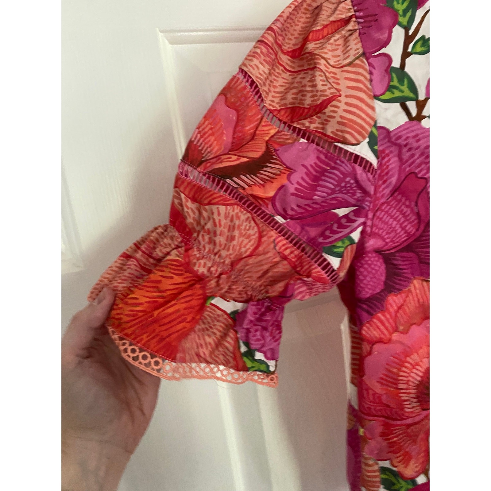 Marie by Victoria Dunn, Mauve Blouse | Esmerelda, Pink Orange Floral