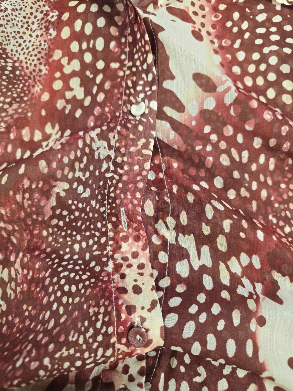 Sara Chiffon Blouse Garnet Crush The Noli Shop