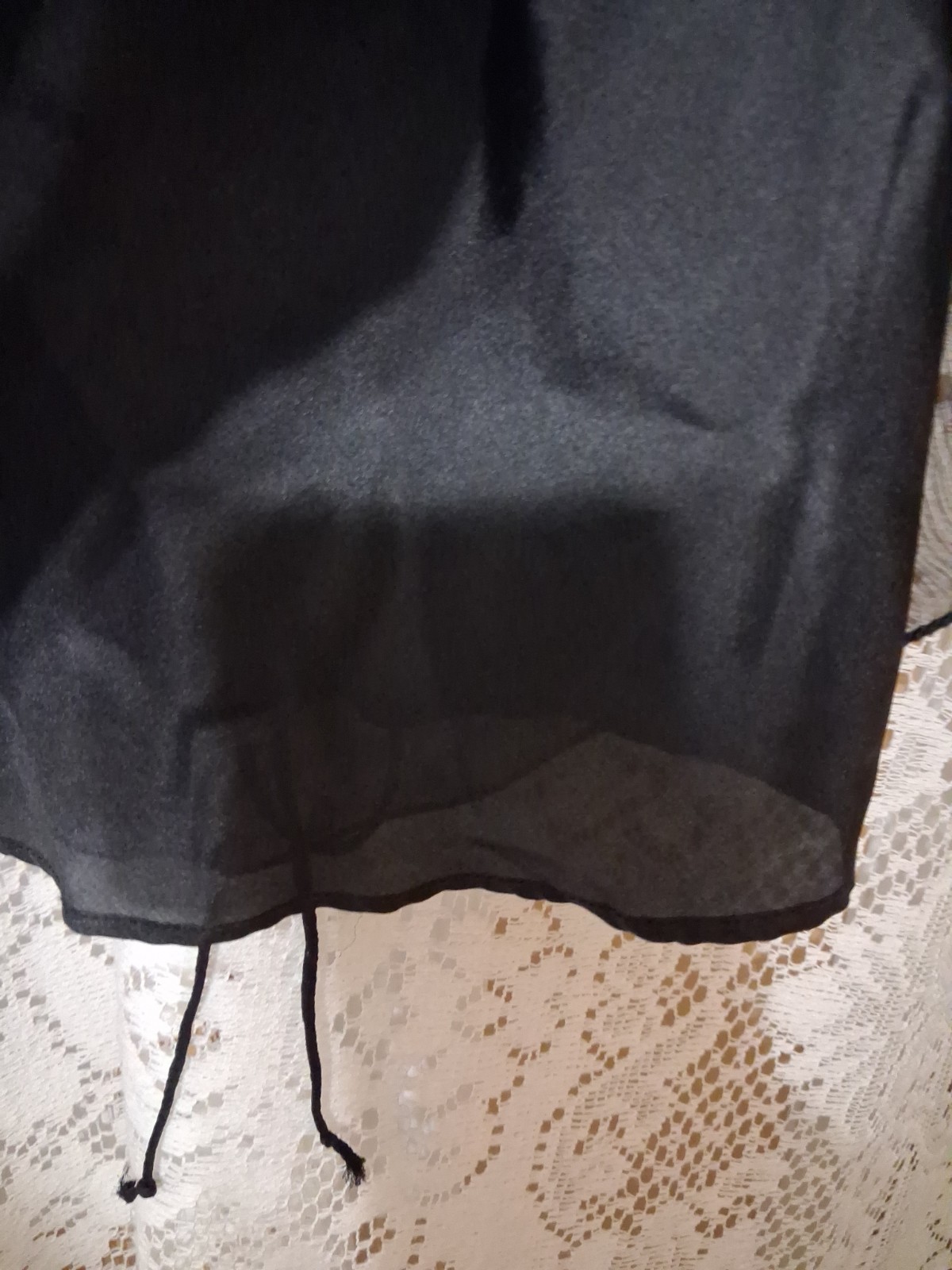 BLACK SILK SHEER BLOUSE W CAMISOLE BY DIFFUSION D…NEW W TAGS. NiCE!! Size…