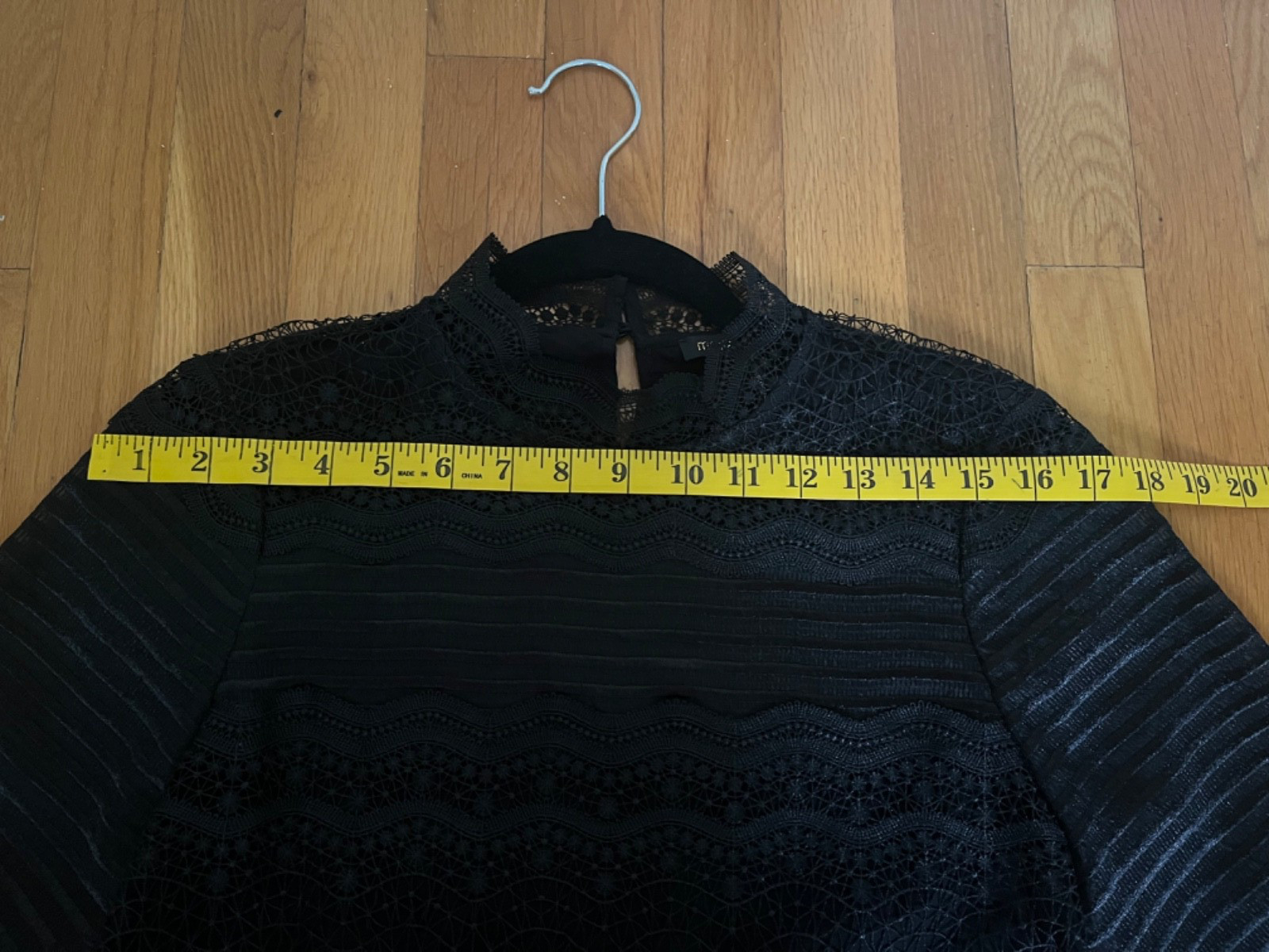 Maje Women’s blouse, size 1, black, elegant, great condition
