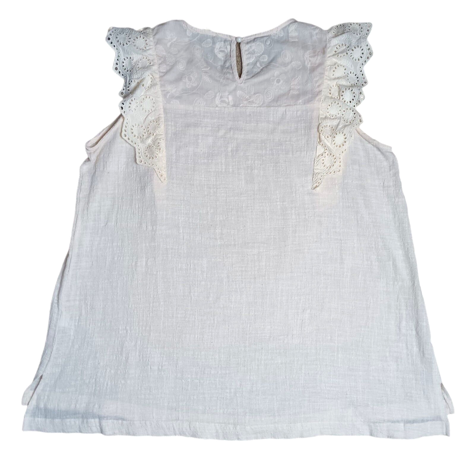 ODDY Tank Top Embroidered Floral Eyelet Size 2XL NEW