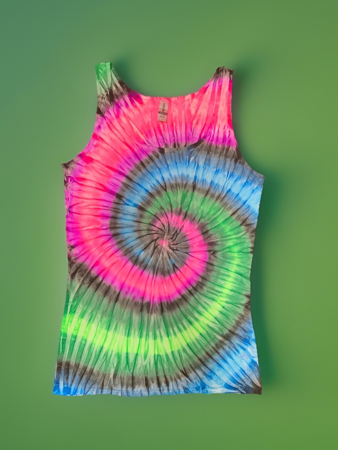 *New* Handmade Tie Dye, Assorted Magic Tunnel Women’s Tank Tops, All Sizes