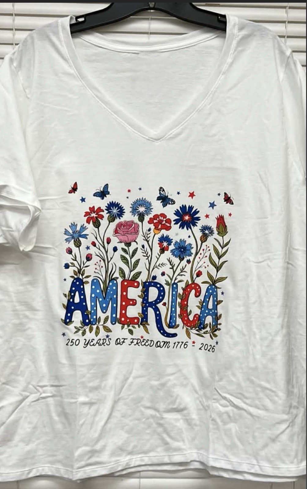 AMERICA 250TH Anniversary T Shirt Men Women S M L XL 2X 3X White Or Gray USA