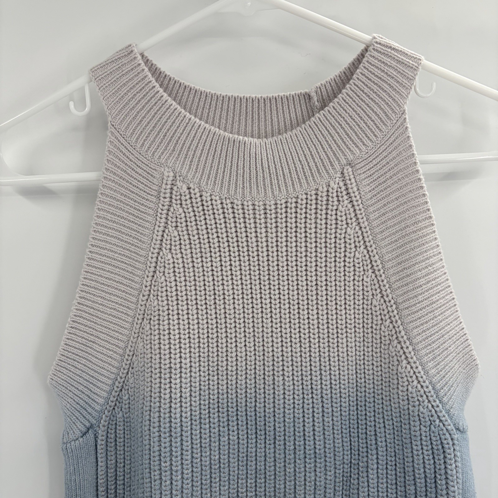 525 America Revolve Ombre Crochet Summer Boho Festival Knit Tank Top Size Xs
