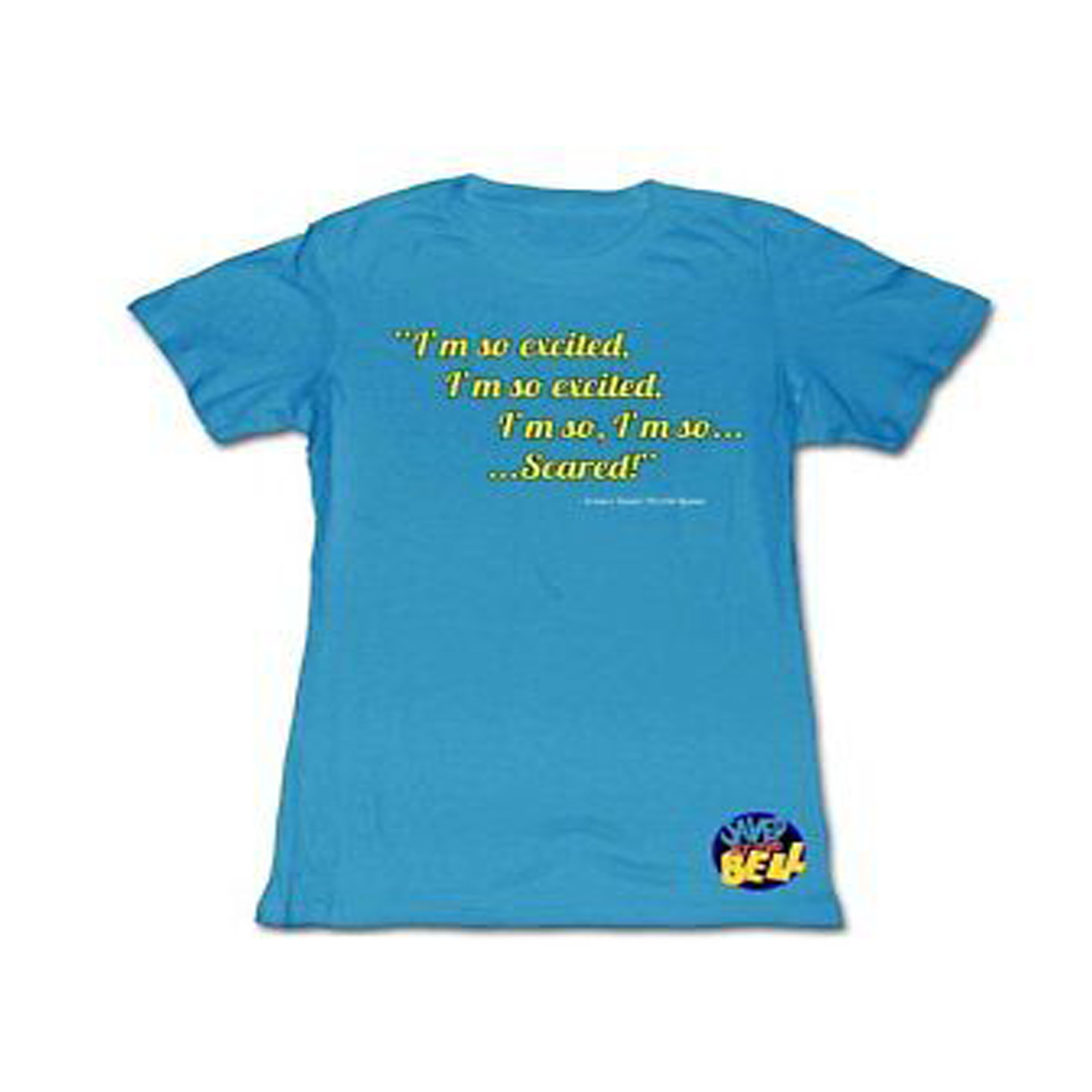 Junior’s Saved By The Bell Saturday Morning Sitcom I’m So Excited Jessie T-shirt