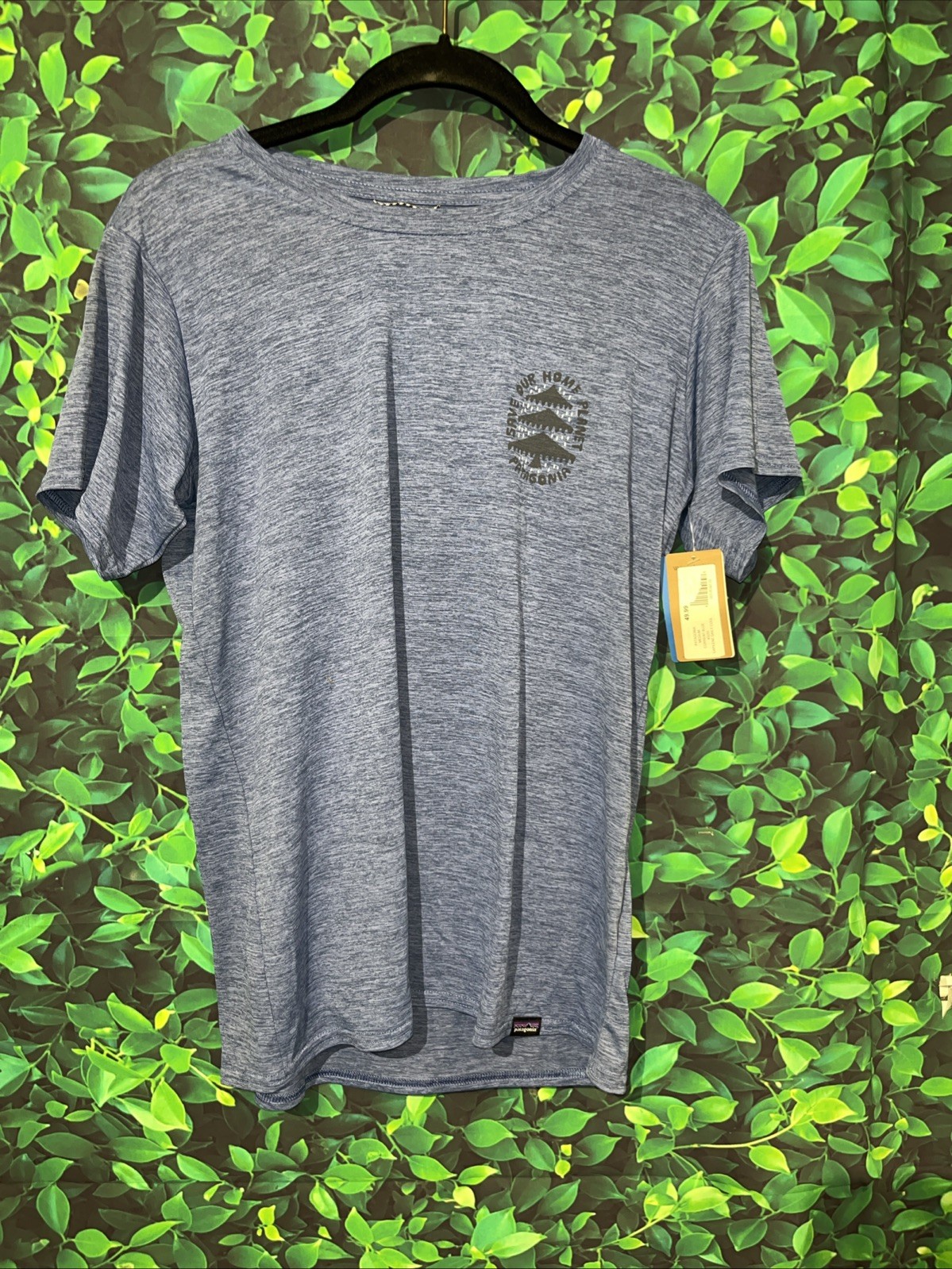 Size M- Patagonia Current Blue Capilene Daily Cool Tee Shirt Women’s