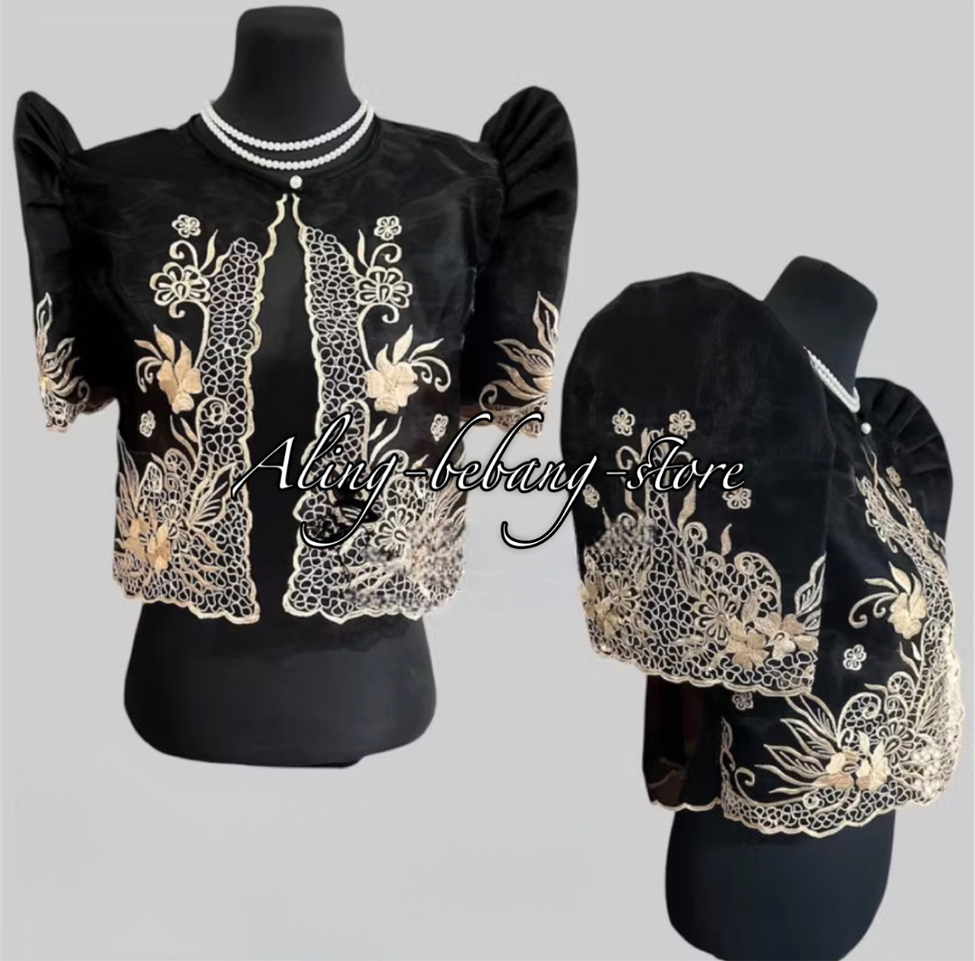 Modern Filipiniana Bolero in Maria Clara Sleeves PROUDLY MADE in the PHILIPPINES